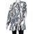 buzo manga larga trapecio morley lanilla negro con blanco