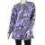 buzo manga larga trapecio morley lanilla negro con violeta