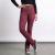 estampado rojo calza pantalón térmica
