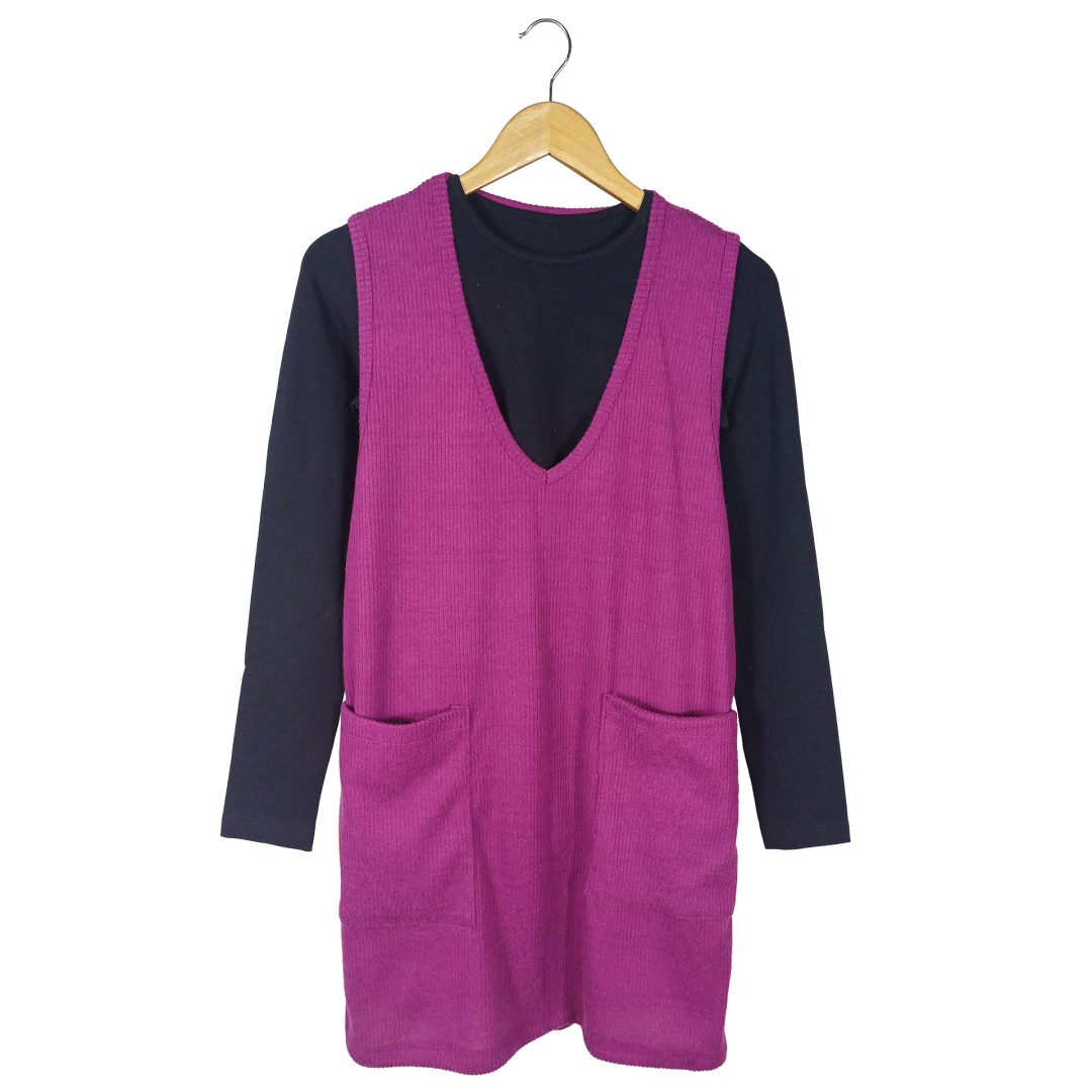 Vestido Chaleco Morley Lanilla