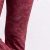 estampado rojo calza pantalón térmica